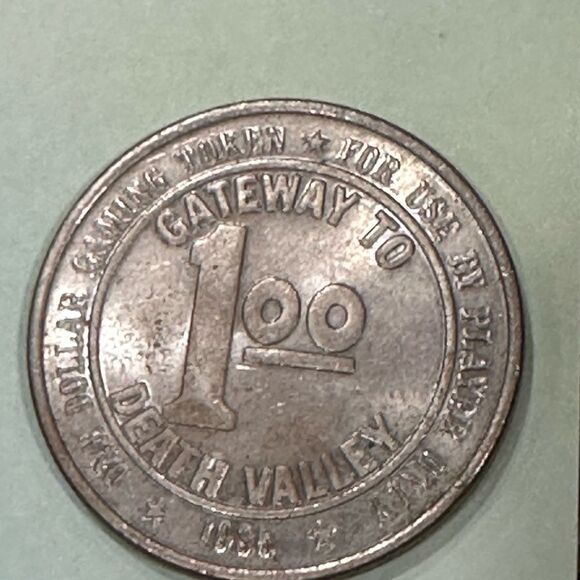 1988 STAGECOACH $1 Gaming Token Slot Beatty Nevada Vintage Stagecoach Token - Picture 5 of 12